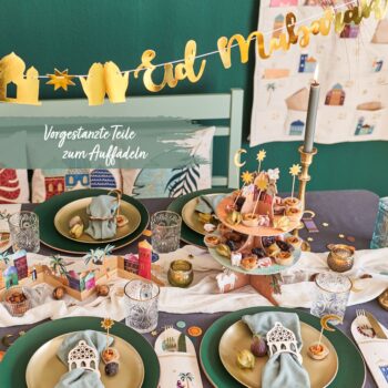 Alternative view of Zuckerfest Girlande - Eid mubarak