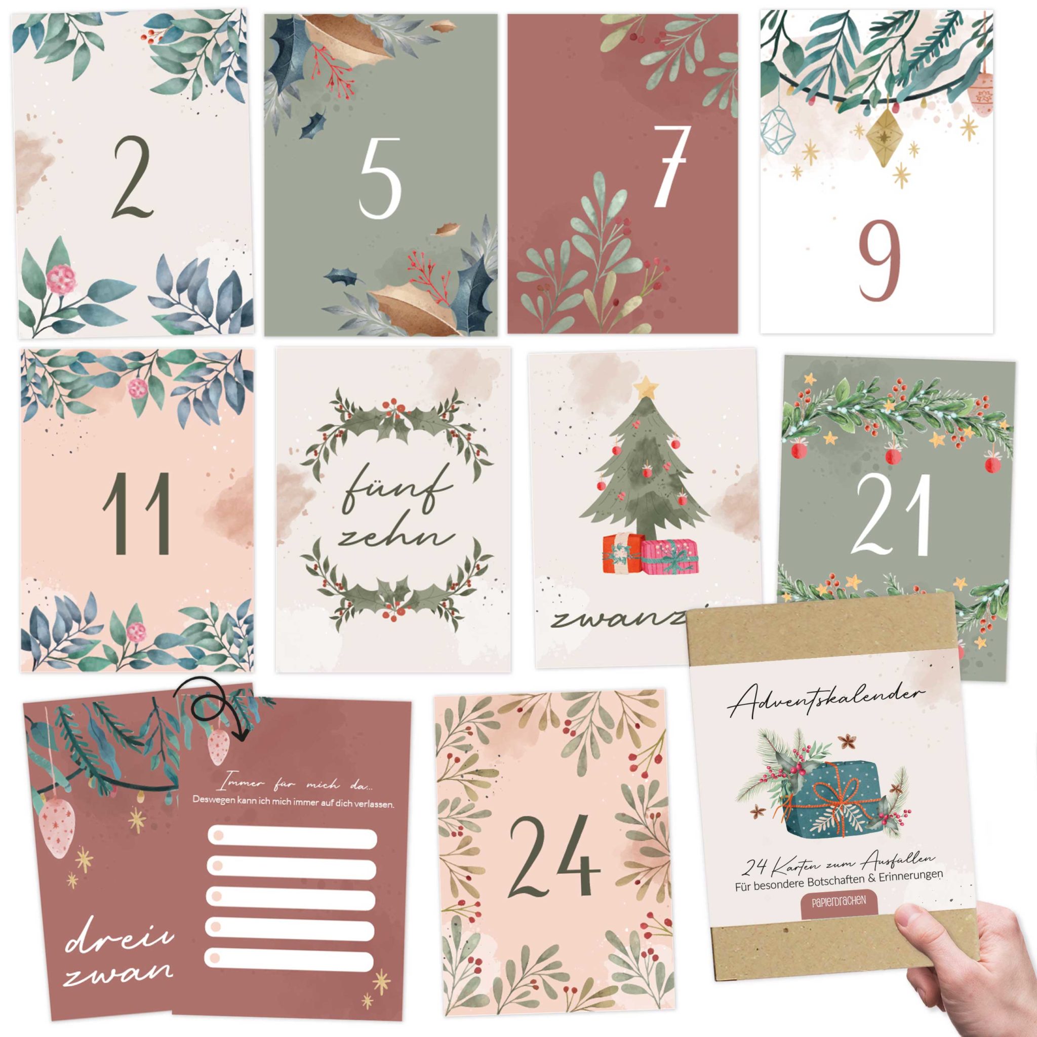 Adventskalender Karten Zum Verschicken